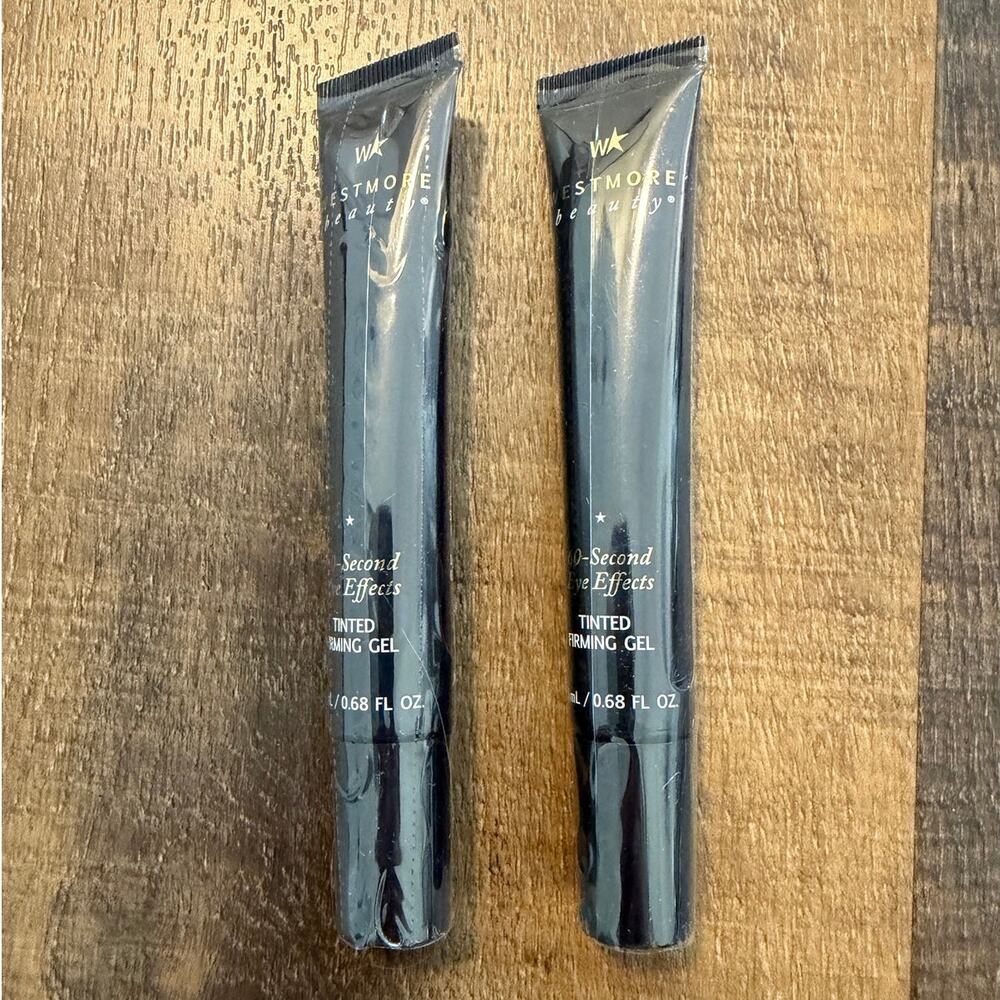 NEW Westmore Beauty 60-Second Eye Effects Tinted Firming Gel 2-Pack Medium Deep